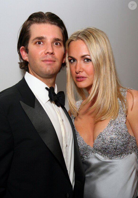 Donald Trump Jr. et sa femme Vanessa à New York, le 15 mai 2008.