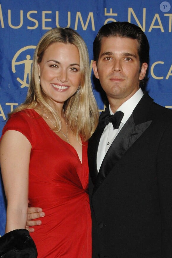 Donald Trump Jr. et sa femme Vanessa à New York, le 11 mars 2008. 