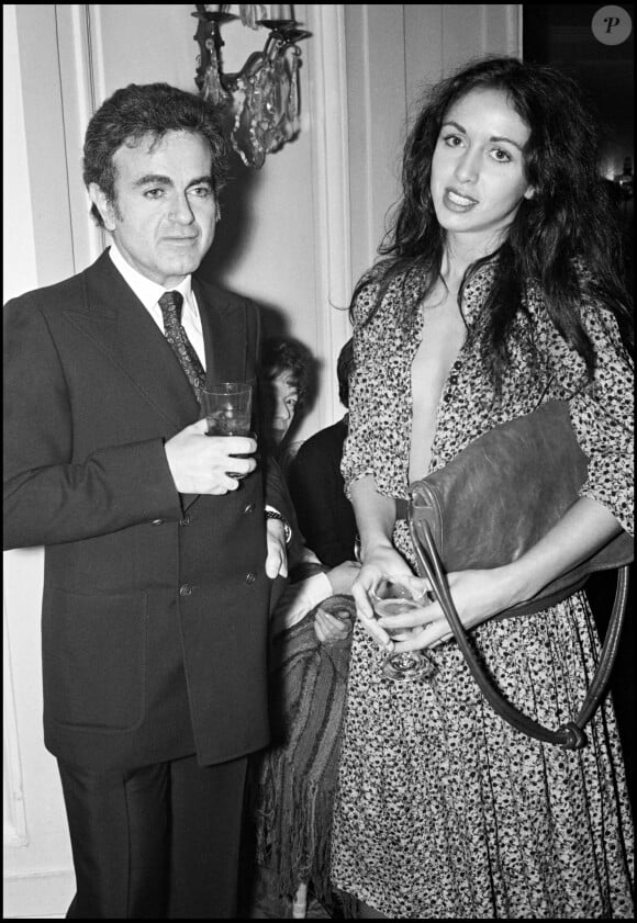 Guy Béart et Geneviève Galea (parents d'Emmanuelle Béart) en 1974