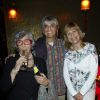Exclusif - Françoise Xenakis, Mario d'Alba et sa femme Stone au dîner avec les membres du comité d'honneur de l'ADMD (l'Association pour le Droit de Mourir dans la Dignité) au Buddha Bar à Paris, le 17 juin 2014.