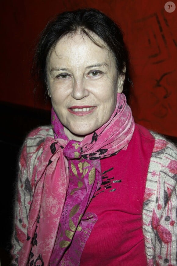 Exclusif - La romancière Irène Frain au dîner avec les membres du comité d'honneur de l'ADMD (l'Association pour le Droit de Mourir dans la Dignité) au Buddha Bar à Paris, le 17 juin 2014.