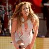 La bombe Jennifer Lopez a donné un mini concert lors de son passage sur le plateau de l'émission "Good Morning America" à New York. Le 20 juin 2014