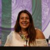 Marion Bartoli lors d'une conférence de presse à Wimbledon, le 22 juin 2014