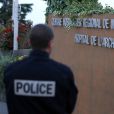  La Police judiciaire des Alpes Maritimes procède aux premiers relevés de preuves dans le véhicule où Helene Pastor, la soeur de Michel Pastor, l'ancien magna de l'immobilier monégasque décédé il y a quelques mois, a été assassinée alors qu'elle sortait de l'hôpital de l'Archet à Nice le 6 mai 2014.  