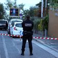  La Police judiciaire des Alpes Maritimes procède aux premiers relevés de preuves dans le véhicule où Helene Pastor, la soeur de Michel Pastor, l'ancien magna de l'immobilier monégasque décédé il y a quelques mois, a été assassinée alors qu'elle sortait de l'hôpital de l'Archet à Nice le 6 mai 2014.  