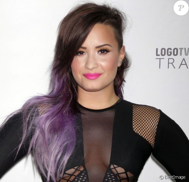Demi Lovato à la soirée "Trailblazers" à New York, le 2014.