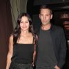 Courteney Cox et son compagnon Johnny McDaid dînent en tête à tête au restaurant Craig à West Hollywood, le 25 juin 2014. 