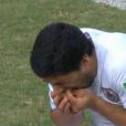  L'attaquant Luis Suarez mord Giorgio Chiellini lors du match Uruguay-Italie mardi 24 juin 2014.&nbsp; 