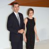 Le roi Felipe VI et la reine Letizia d'Espagne assistent à la remise du prix de la Fondation Prince de Gérone en Espagne le 26 juin 2014.