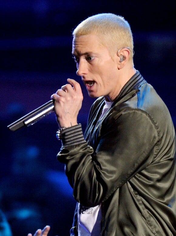 Eminem à Los Angeles le 13 avril 2014.