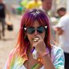 Lily Allen lors du Festival de Glastonbury en Angleterre, le 27 juin 2014.