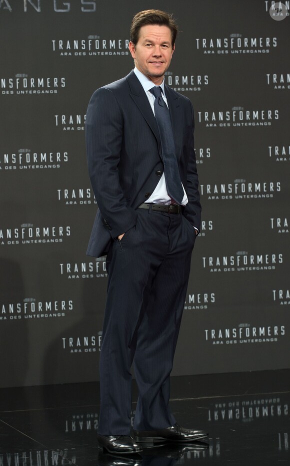 Mark Wahlberg à la première de "Transformers - The Age of Extinction" à Berlin, le 29 juin 2014.