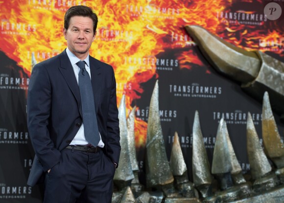 Mark Wahlberg à la première de "Transformers - The Age of Extinction" à Berlin, le 29 juin 2014.