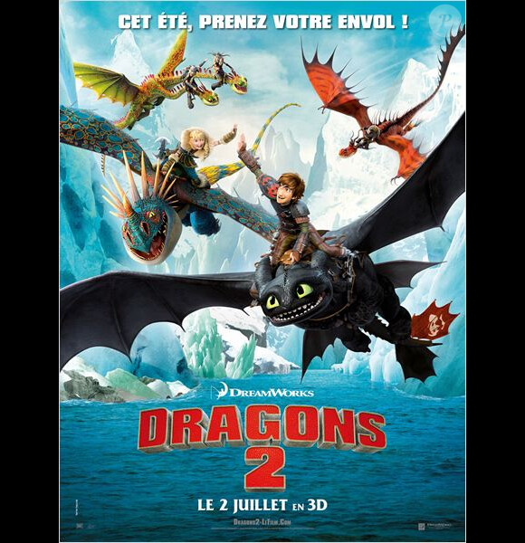 Affiche du film Dragons 2.