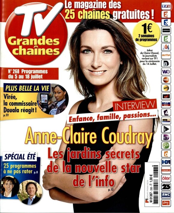 Magazine TV Grances Chaînes du 5 au 18 juillet.