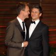 Neil Patrick Harris et David Burtka à la soirée Vanity Fair après la 86e cérémonie des Oscars le 2 mars 2014