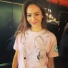 Jessica Michibata, en rose en hommage au père de Jenson Button décécé en janvier 2014, photo publiée sur son compte Instagram le 1er juillet 2014