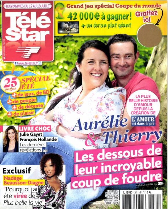 Magazine Télé Star du 12 au 18 juillet 2014.