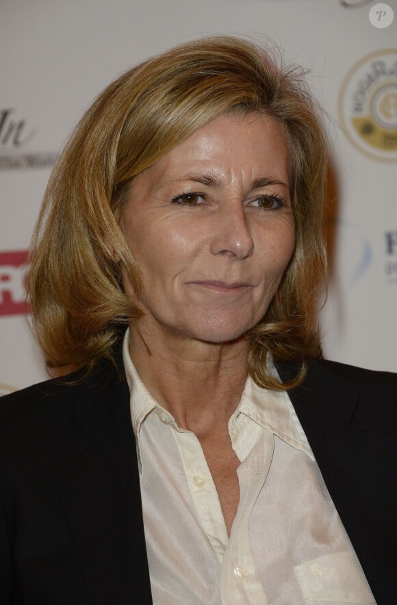 Claire Chazal - Dîner de gala du 93e Grand Prix d'Amérique au Pavillon d'Armenonville le 25 janvier 2014.