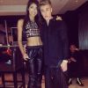 Justin Bieber et le mannequin Yovanna Ventura, inséparables sur les réseaux sociaux. 