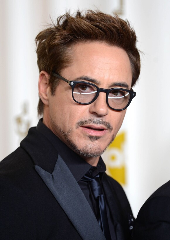 Robert Downey, Jr. aux Oscars 2013.