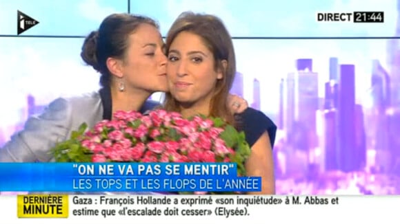 Léa Salamé, émue lors de nouveaux adieux sur i-Télé : ''Je suis un peu triste''