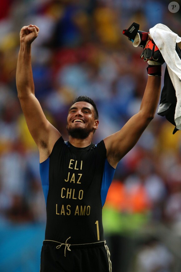 GK Sergio Romero - Soccer World Cup 2014 1/4 of Final round match Argentina vs Belgium At Mane Garrincha National Stadium, Brasilia, Brazil on July 4, 2014. Argentine won 1-0 . Photo by Piko Press/ABACAPRESS.COM06/07/2014 - Brasilia