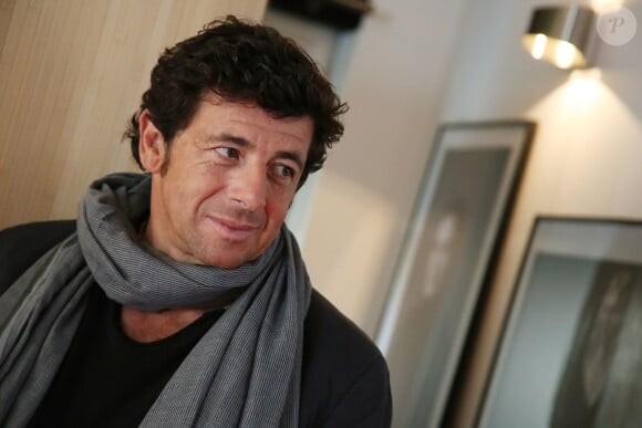 Exclusif - Patrick Bruel photographié lors d'une interview pour la promotion du film "Tu veux ou tu veux pas" avec Sophie Marceau au Pavillon Unifrance lors du 67e Festival du film de Cannes, le 19 mai 2014.