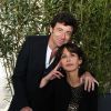 Exclusif - Sophie Marceau et Patrick Bruel posent pour notre photographe lors du Festival du film de Cannes le 18 mai 2014.