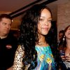 Rihanna à l'arrivée à son hôtel de Rio le 12 juillet 2014