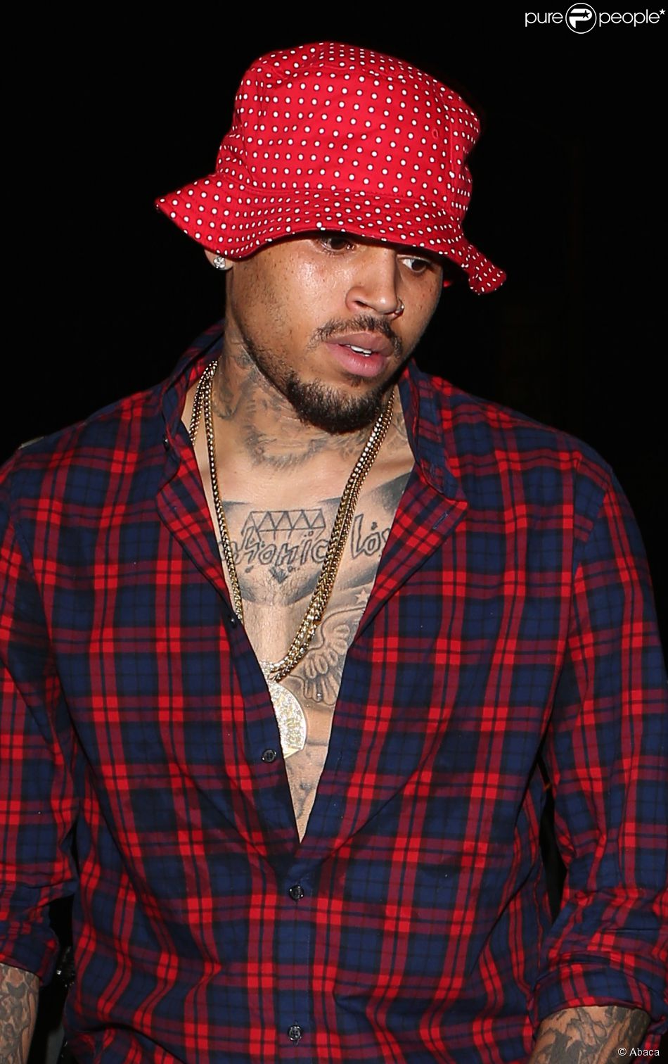  Chris Brown &amp;agrave; Los Angeles, le 15 juillet 2014. 