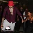  Chris Brown et Karrueche Tran &agrave; Los Angeles, le 15 juillet 2014. 
