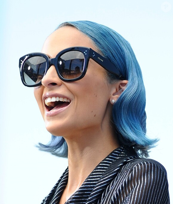 Nicole Richie discute avec Mario Lopez le 16 juillet 2014 à Los Angeles