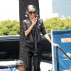 Nicole Richie sur le plateau d'Extra à Universal City, le 16 juillet 2014.