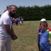 Sébastien Chabal : Géant barbu au milieu d'apprentis rugbymen
