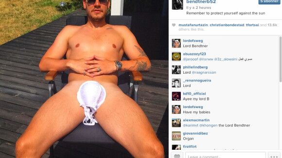 Nicklas Bendtner : Nu au soleil, le footeux livre ses conseils pour bien bronzer