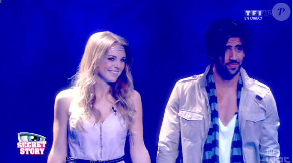 Sara et Stéfan, candidats de Secret Story 8, intègrent la Maison des Secrets (Secret Story 8, le vendredi 18 juillet 2014.)