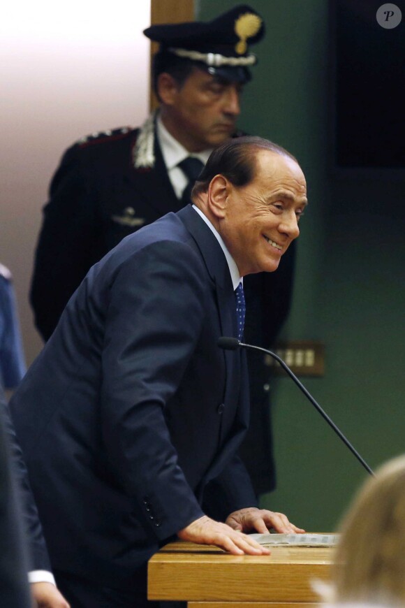 Silvio Berlusconi à Naples, le 19 juin 2014. 