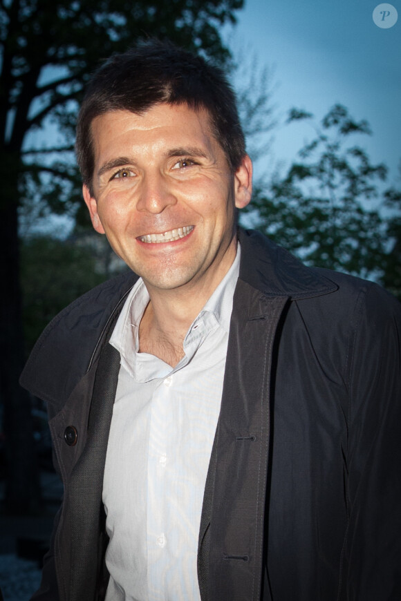 Thomas Sotto à Paris, le 1er avril 2014.