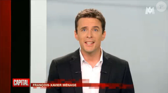 François-Xavier Ménage présente Capital, le dimanche 20 juillet 2014 sur M6.