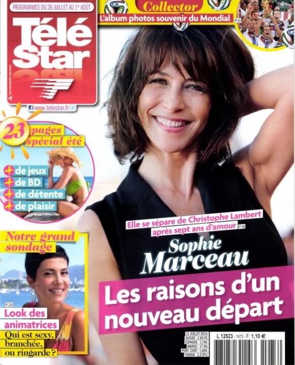 Télé-Star, édition du 21 juillet 2014.