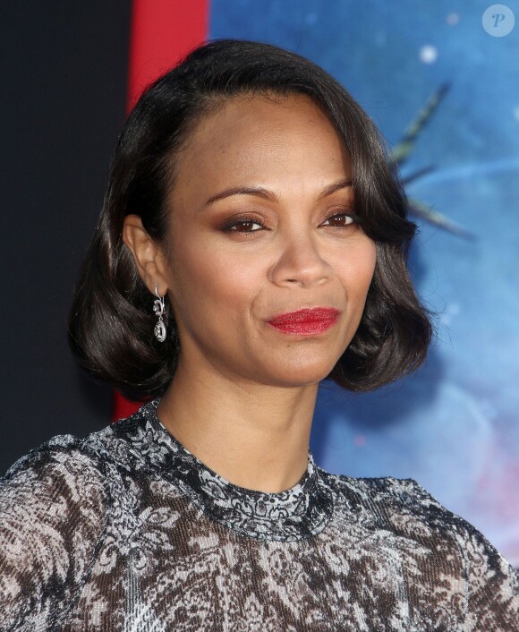 Zoe Saldana - Première du film "Guardians Of The Galaxy" à Hollywood le 21 juillet 2014.