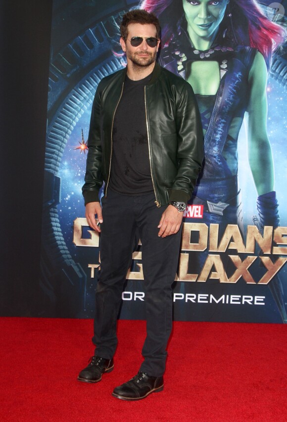 Bradley Cooper - Première du film "Guardians Of The Galaxy" à Hollywood le 21 juillet 2014.