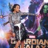 Zoe Saldana lors de la première des Gardiens de la Galaxie, le 21 juillet 2014, à Los Angeles.