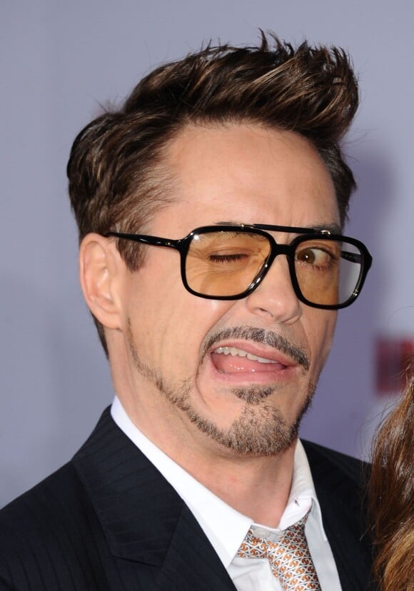 Robert Downey Jr. à Los Angeles, le 24 avril 2013. Il a gagné 75 millions de dollars entre juin 2013 et juin 2014.