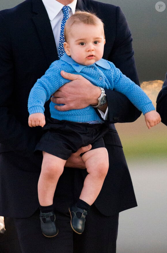 George de Cambridge à Canberra le 20 avril 2014