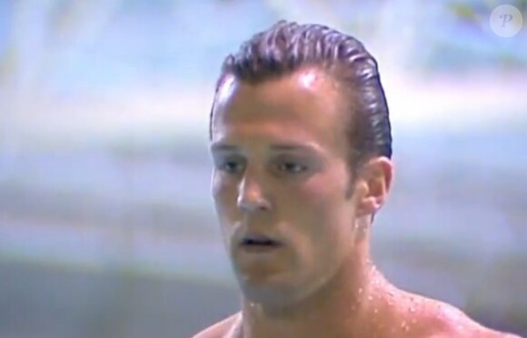 Jason Statham lors des Jeux du Commonwealth à Auckland en 1990. (capture d'écran)