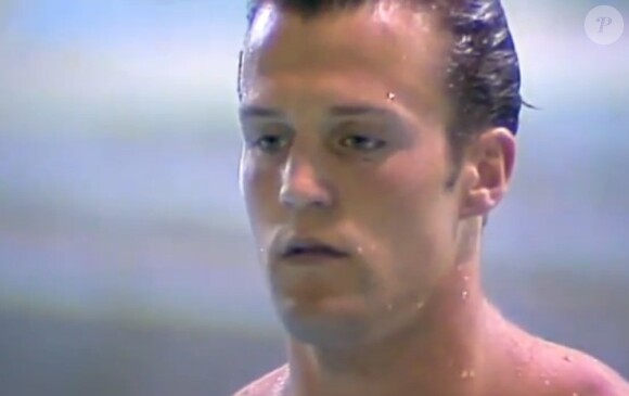 Jason Statham lors des Jeux du Commonwealth à Auckland en 1990. (capture d'écran)