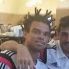 Pepe pose avec son nouveau look et Iker Casillas à Los Angeles - juillet 2014
