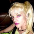  Pauley Perrette en blonde, image publi&eacute;e sur son compte Twitter le 20 juillet 2014 